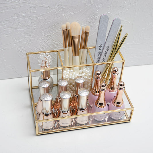 Crystal Vanity Cosmetic Holder